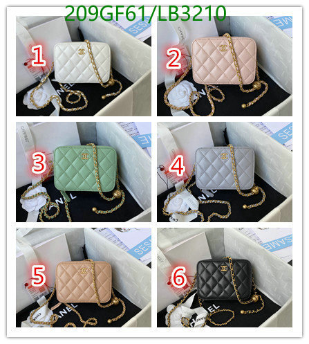 Chanel Bags -(Mirror)-Diagonal-,Code: LB3210,$: 209USD