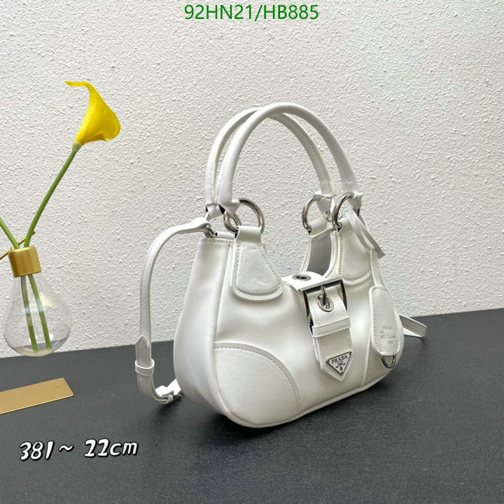 Prada Bag-(4A)-Handbag-,Code: HB885,$: 92USD