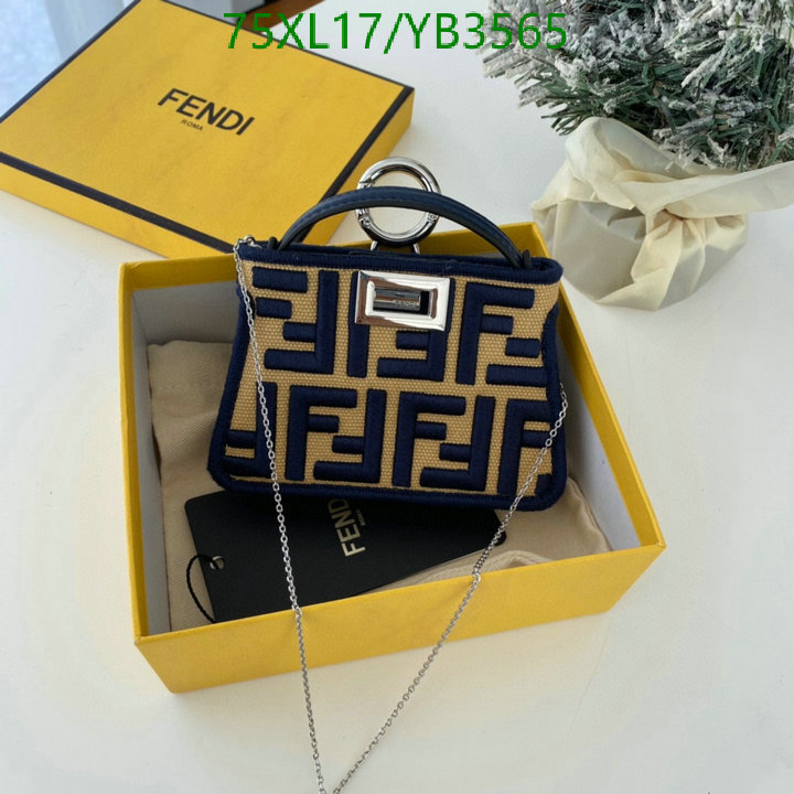 Fendi Bag-(4A)-Diagonal-,Code: YB3565,$: 75USD