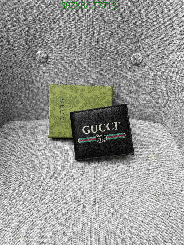 Gucci Bag-(4A)-Wallet-,Code: LT7713,$: 59USD