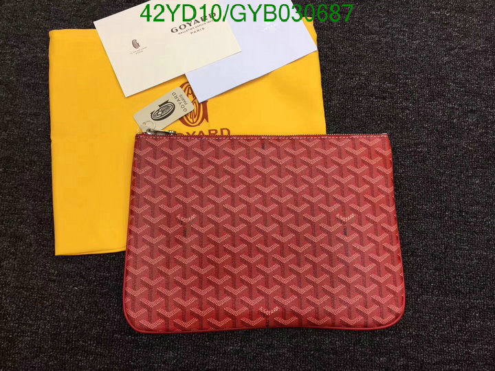 Goyard Bag-(4A)-Clutch-,Code: GYB030687,$:42USD