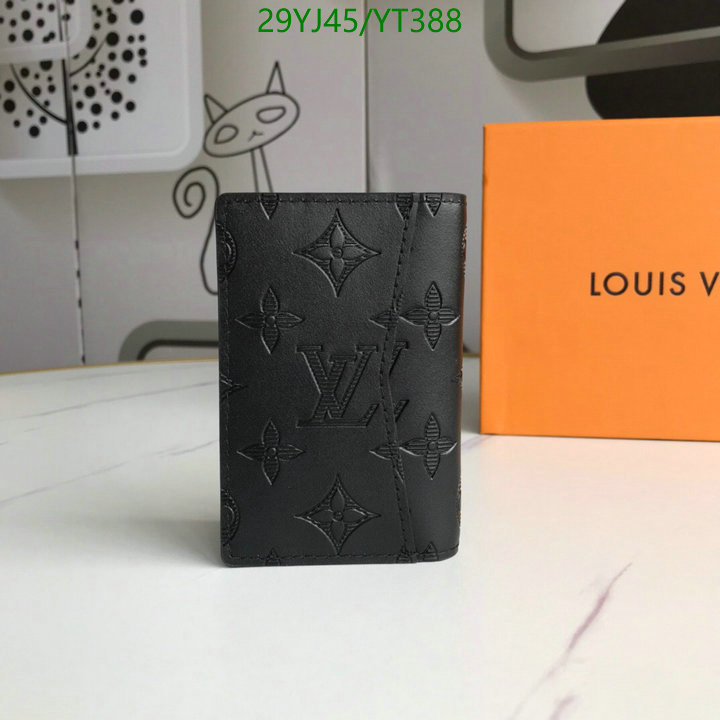 LV Bags-(4A)-Wallet-,Code: YT388,$: 29USD