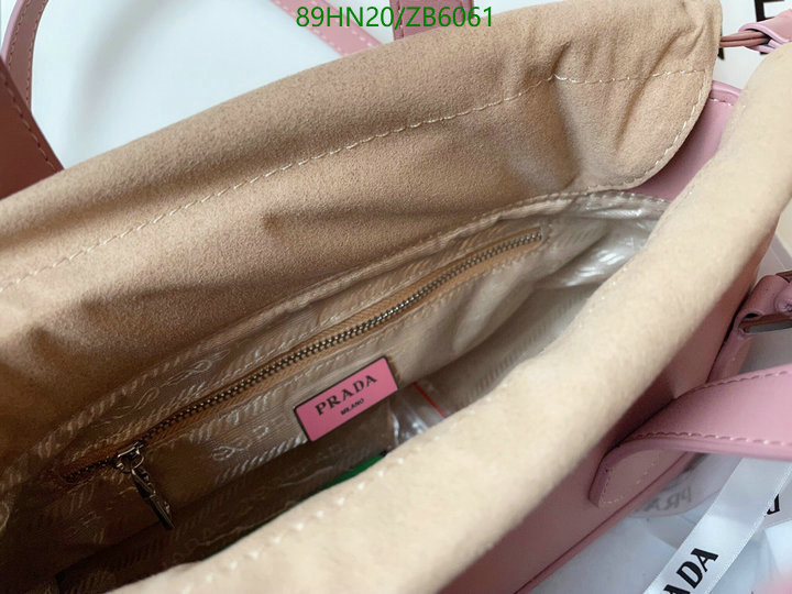 Prada Bag-(4A)-Handbag-,Code: ZB6061,$: 89USD