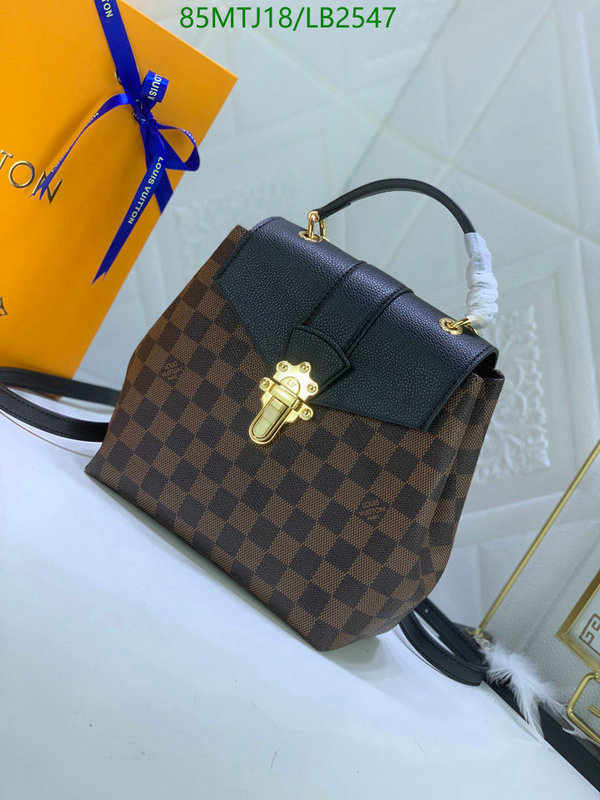 LV Bags-(4A)-Backpack-,Code: LB2547,$: 85USD