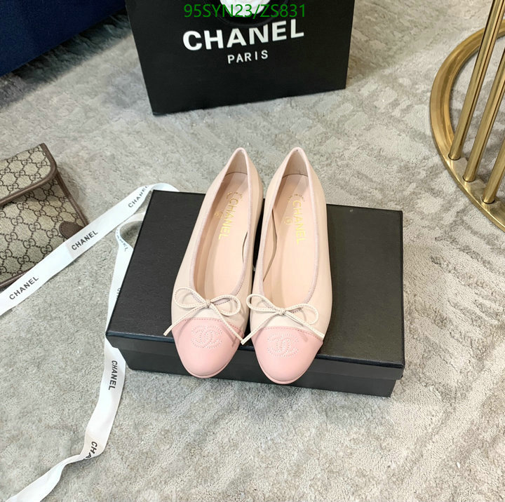 Chanel-Ballet Shoes,Code: ZS831,$: 95USD