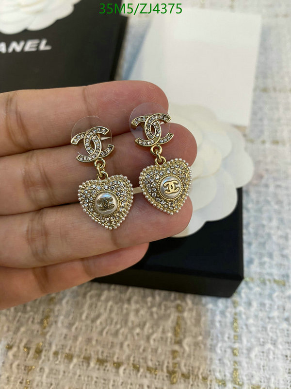 Jewelry-Chanel,Code: ZJ4375,$: 35USD