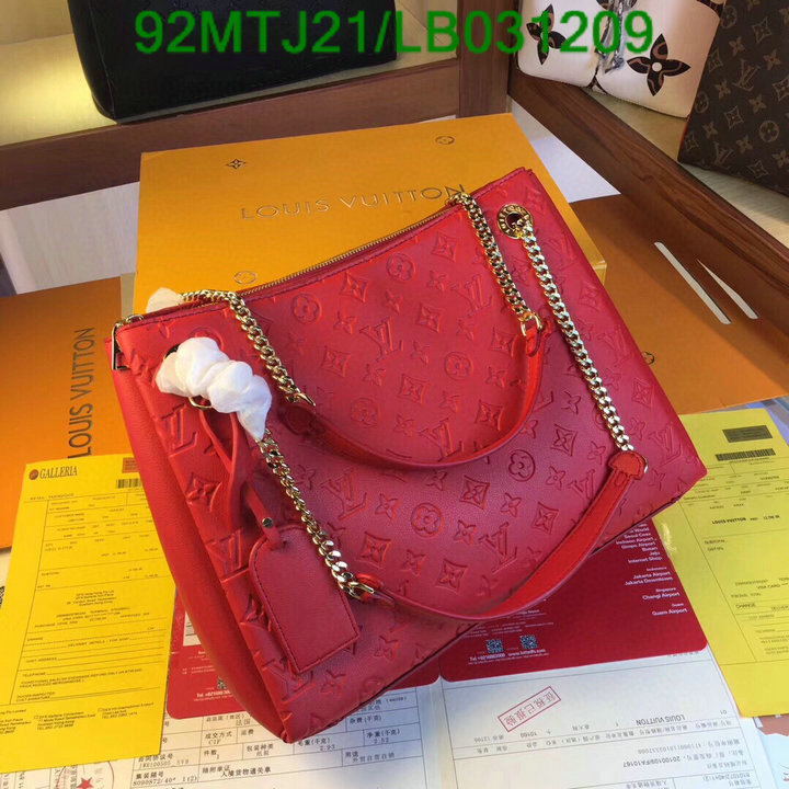 LV Bags-(4A)-Handbag Collection-,Code: LB031209,$: 92USD