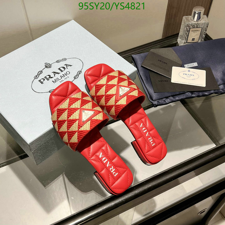 Women Shoes-Prada, Code: YS4821,$: 95USD