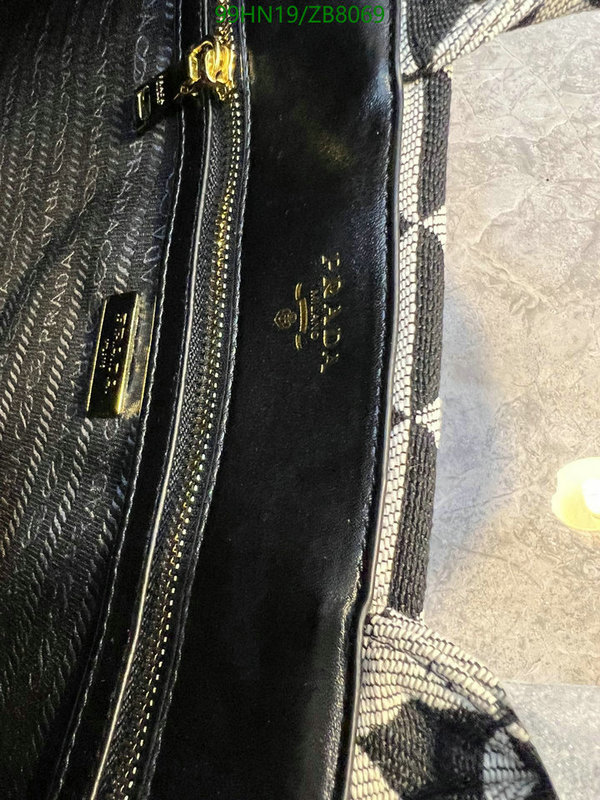 Prada Bag-(4A)-Handbag-,Code: ZB8069,$: 99USD