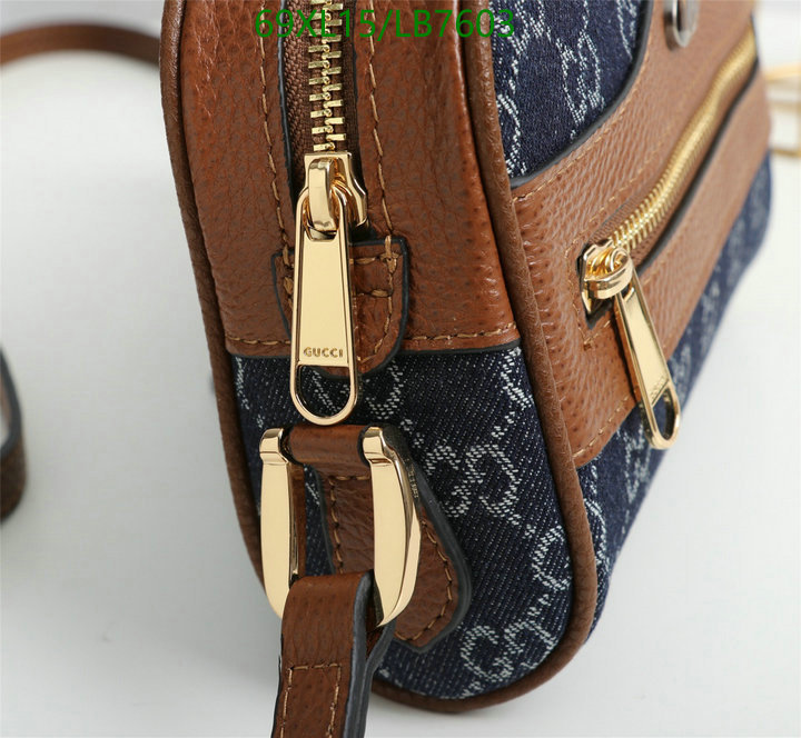 Gucci Bag-(4A)-Diagonal-,Code: LB7603,$: 69USD