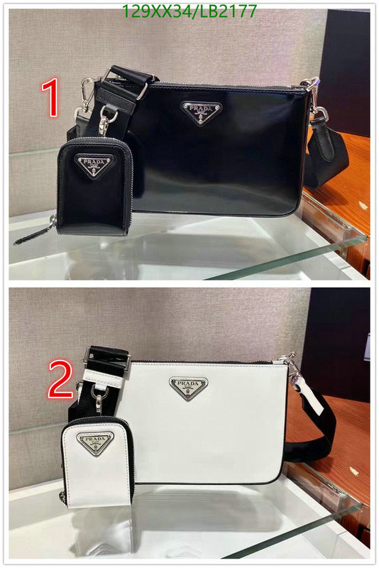 Prada Bag-(Mirror)-Diagonal-,Code: LB2177,$: 129USD