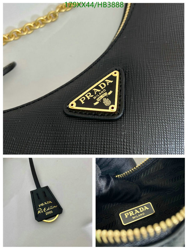 Prada Bag-(Mirror)-Re-Edition 2005,Code: HB3888,$: 179USD