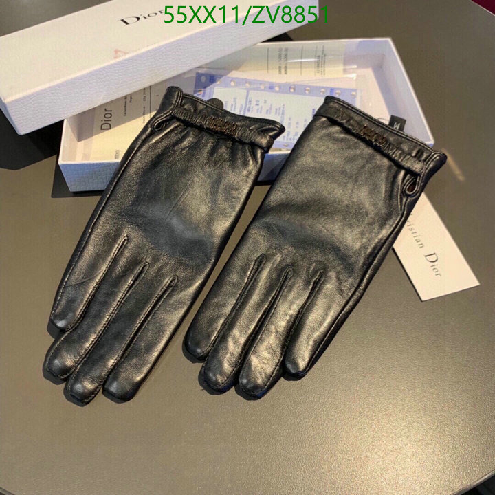Gloves-Dior, Code: ZV8851,$: 55USD