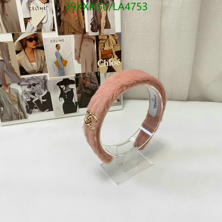 Headband-Chanel, Code: LA4753,$: 39USD