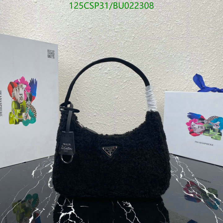 Prada Bag-(Mirror)-Re-Edition 2000,Code: BU022308,$: 125USD