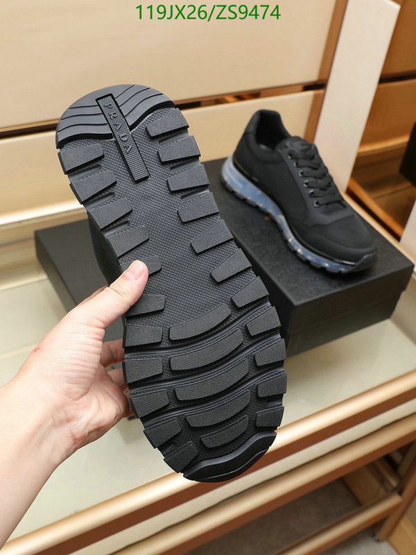 Men shoes-Prada, Code: ZS9474,$: 119USD