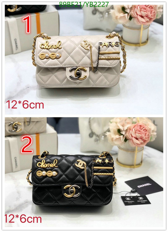 Chanel Bags ( 4A )-Diagonal-,Code: YB2227,$: 89USD