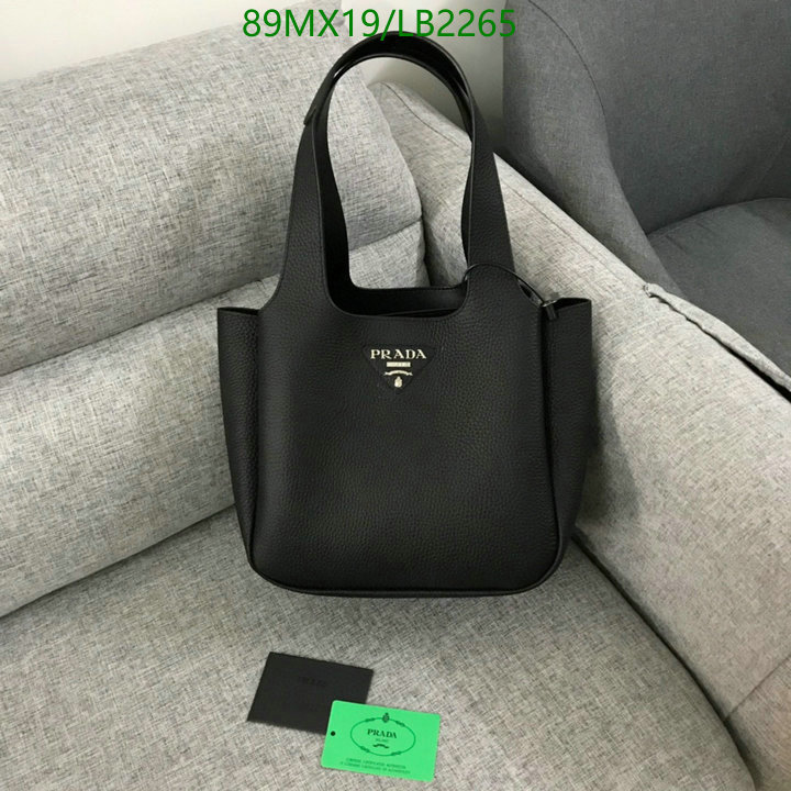 Prada Bag-(4A)-Handbag-,Code: LB2265,$: 89USD