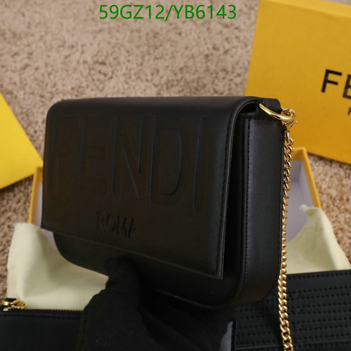 Fendi Bag-(4A)-Diagonal-,Code: YB6143,$: 59USD