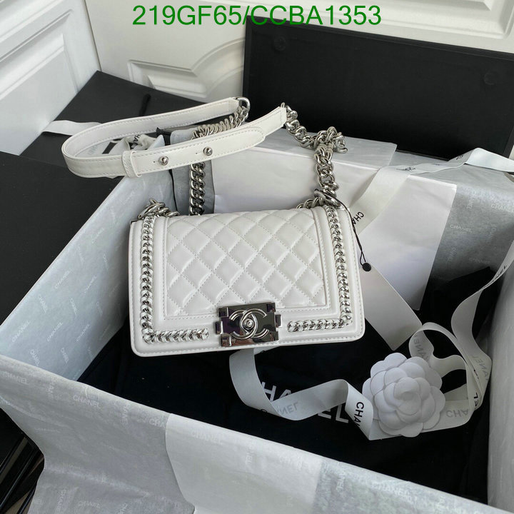 Chanel Bags -(Mirror)-Le Boy,Code: CCBA1353,$: 219USD