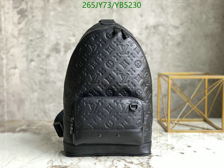 LV Bags-(Mirror)-Backpack-,Code: YB5230,$: 265USD