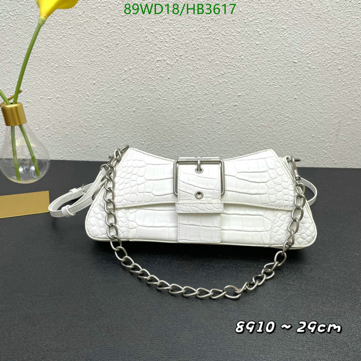 Balenciaga Bag-(4A)-Other Styles-,Code: HB3617,$: 89USD