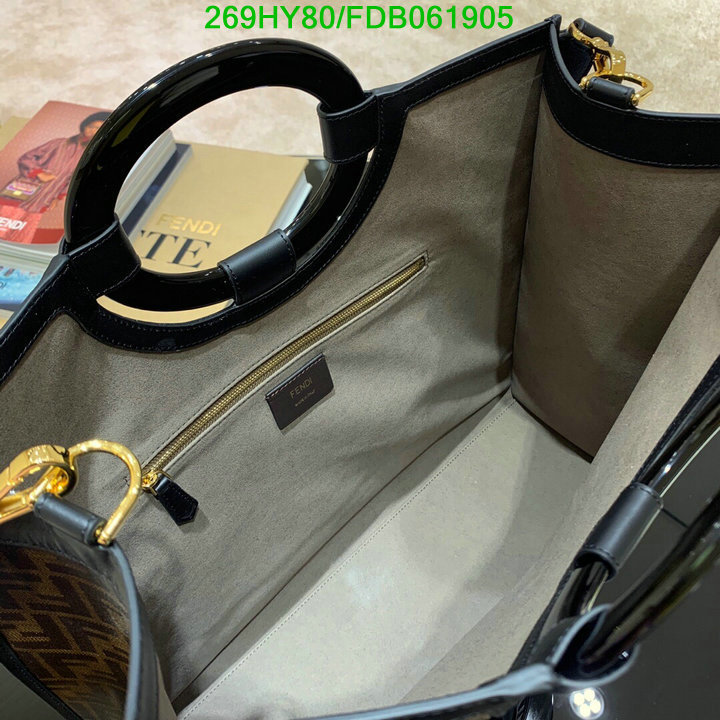 Fendi Bag-(Mirror)-Handbag-,Code: FDB061905,$: 269USD