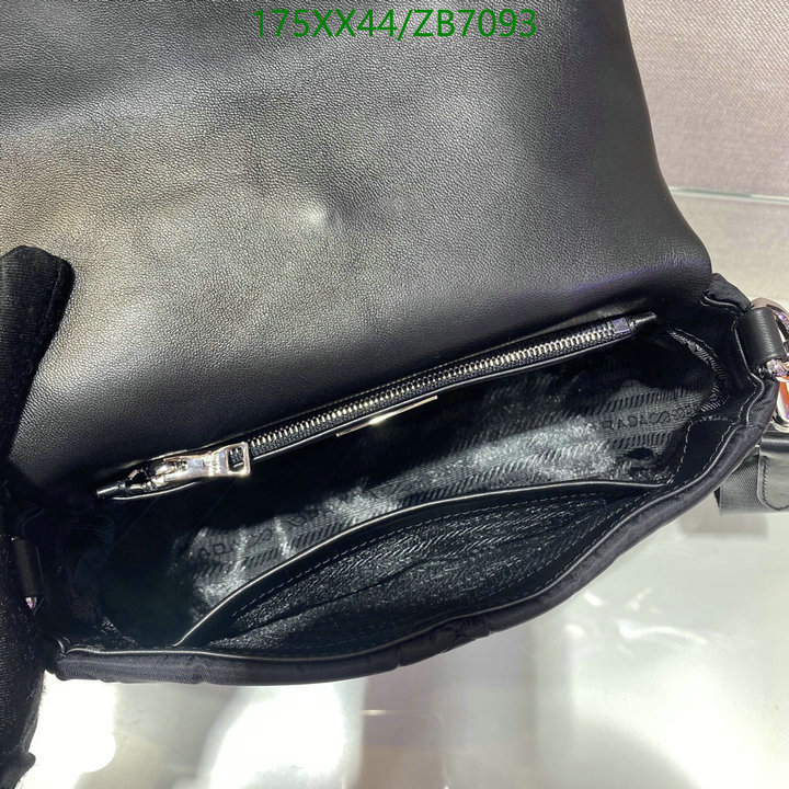 Prada Bag-(Mirror)-Diagonal-,Code: ZB7093,$: 175USD