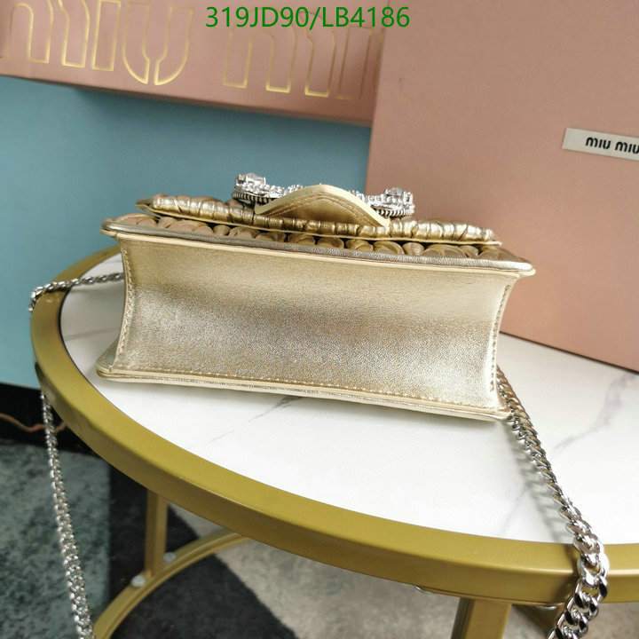 Miu Miu Bag-(Mirror)-Diagonal-,Code: LB4186,$: 319USD