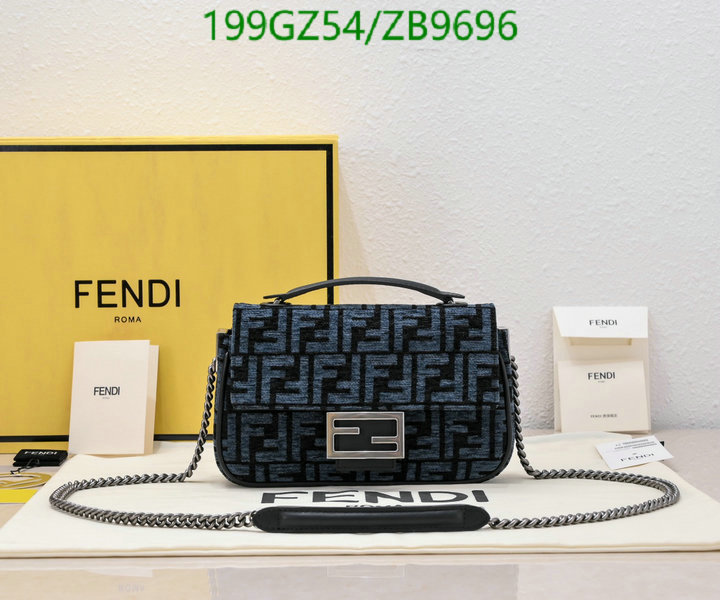 Fendi Bag-(Mirror)-Baguette,Code: ZB9696,$: 199USD