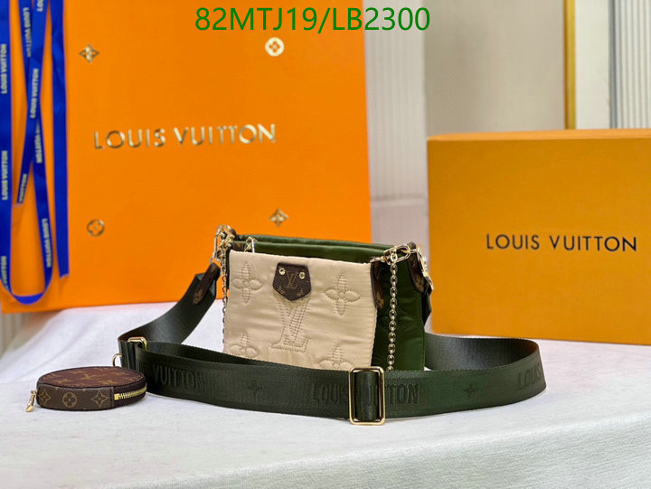LV Bags-(4A)-New Wave Multi-Pochette-,Code: LB2300,$: 82USD