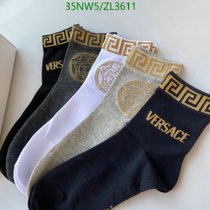 Sock-Versace, Code: ZL3611,$: 35USD