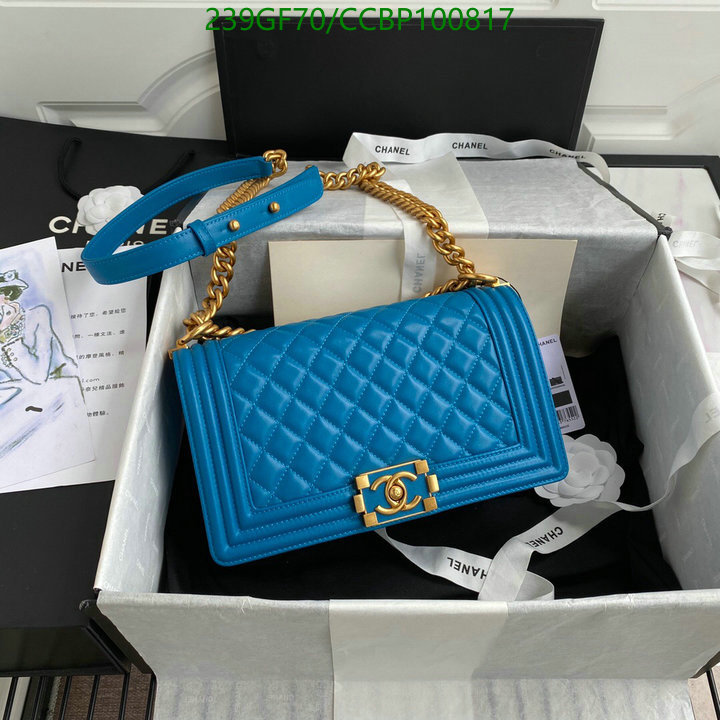 Chanel Bags -(Mirror)-Le Boy,Code: CCBP100817,$: 239USD