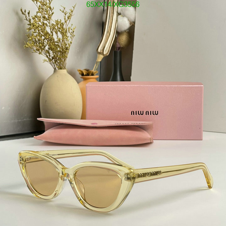 Glasses-MiuMiu, Code: XG3556,$: 65USD