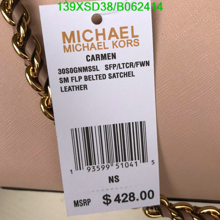 Michael Kors Bag-(Mirror)-Handbag-,Code: B062414,$: 139USD