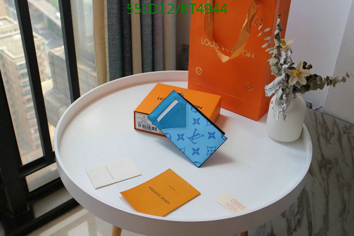 LV Bags-(Mirror)-Wallet-,Code: KT4944,$: 55USD