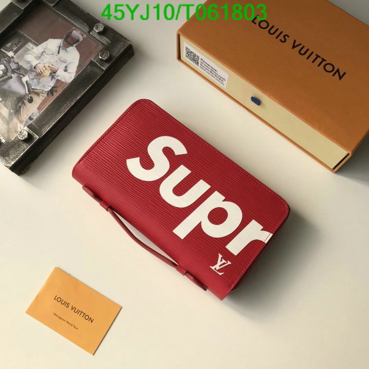 LV Bags-(4A)-Wallet-,Code: T061803,$: 45USD