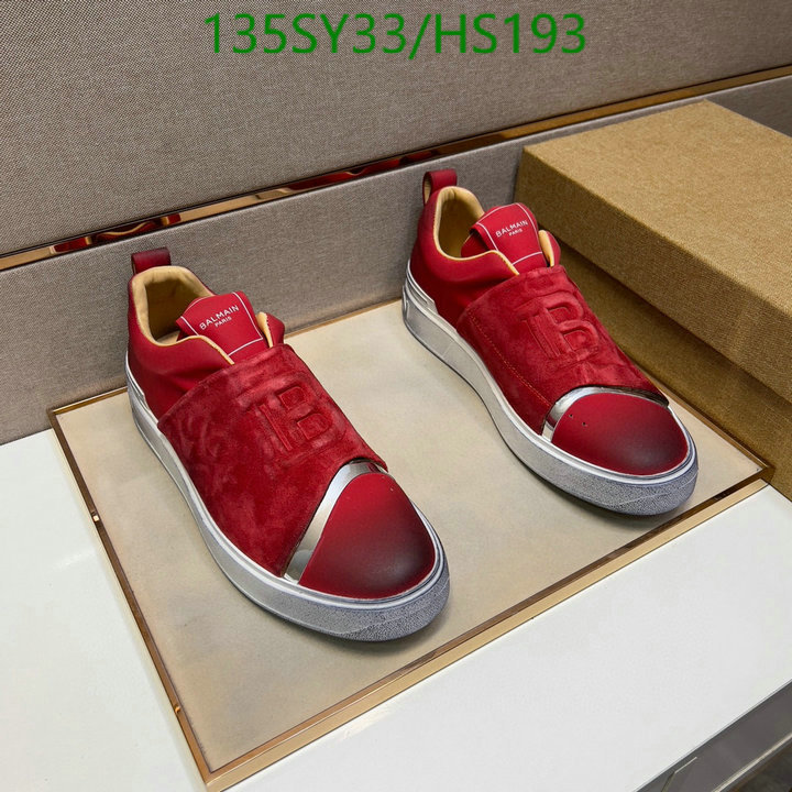 Men shoes-Balmain, Code: HS193,$: 135USD