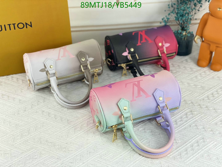 LV Bags-(4A)-Speedy-,Code: YB5449,$: 89USD