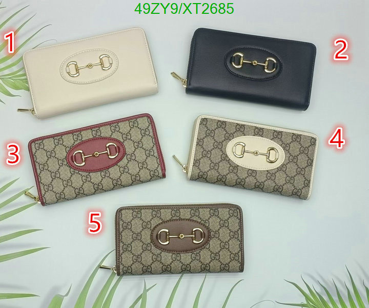 Gucci Bag-(4A)-Wallet-,Code: XT2685,$: 49USD