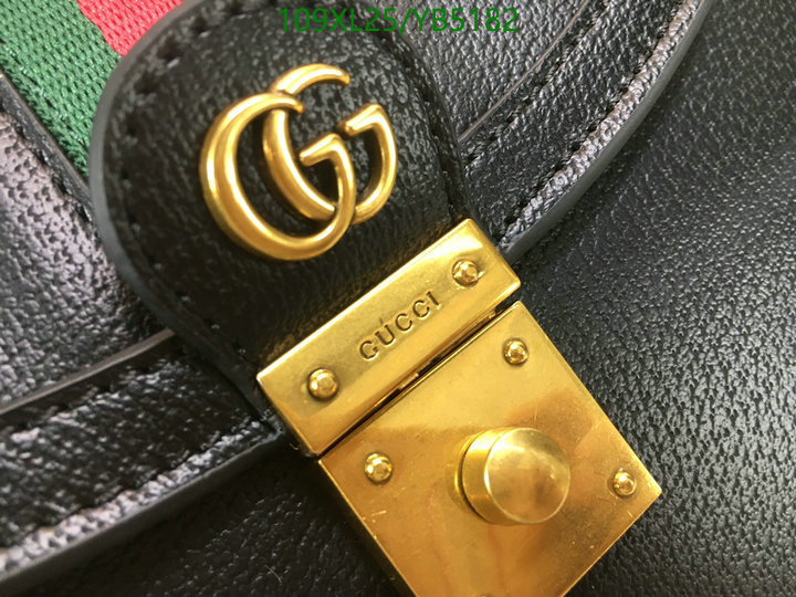 Gucci Bag-(4A)-Handbag-,Code: YB5182,$: 109USD