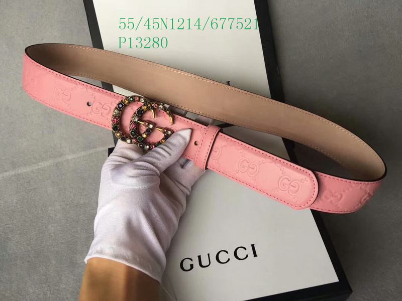 Belts-Gucci, Code： GGP010414,$: 55USD