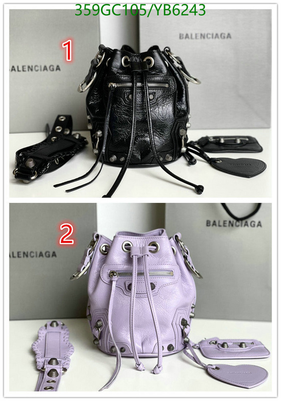 Balenciaga Bag-(Mirror)-Other Styles-,Code: YB6243,$: 359USD