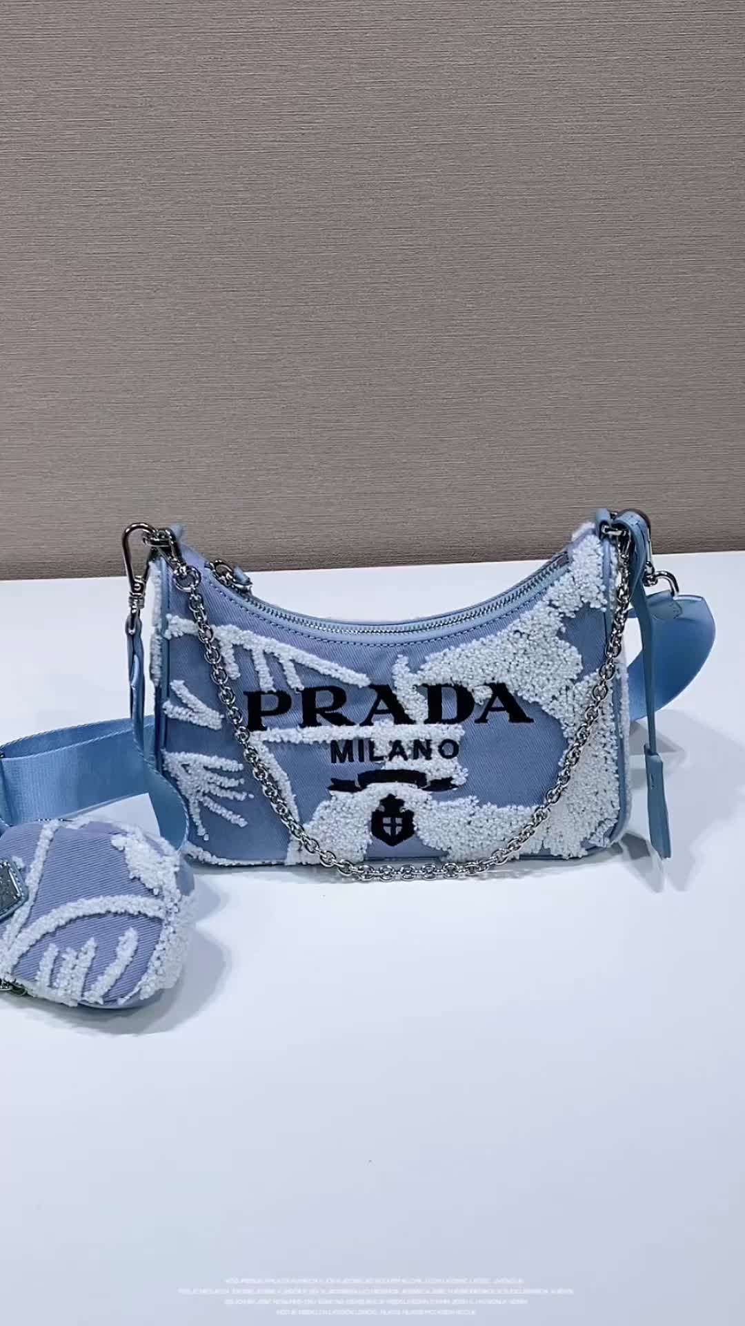 Prada Bag-(Mirror)-Re-Edition 2005,Code: LB7257,$: 135USD