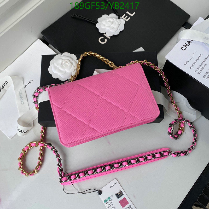 Chanel Bags -(Mirror)-Diagonal-,Code: YB2417,$: 189USD