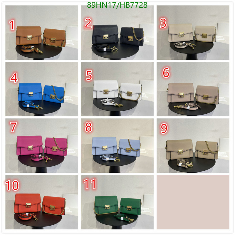 Givenchy Bags ( 4A )-Diagonal--,Code: HB7728,