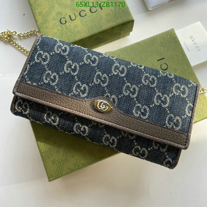 Gucci Bag-(4A)-Diagonal-,Code: ZB1170,$: 65USD