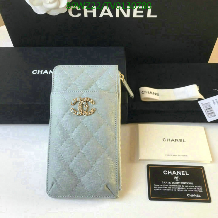 Chanel Bags ( 4A )-Wallet-,Code: TV0130780,$: 89USD