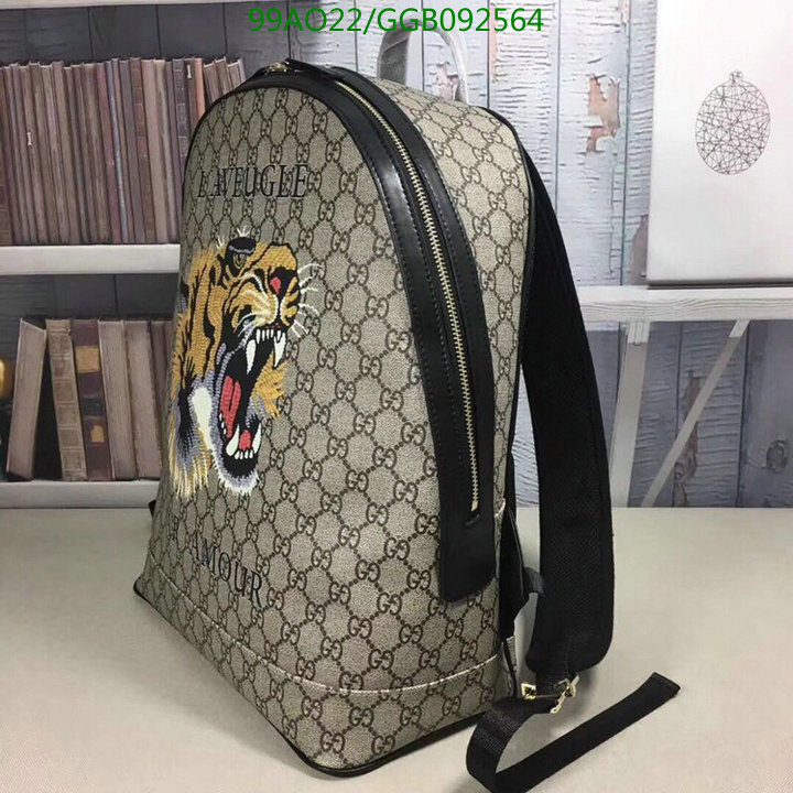 Gucci Bag-(4A)-Backpack-,Code: GGB092564,