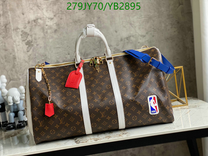 LV Bags-(Mirror)-Keepall BandouliRe 45-50-,Code: YB2895,$: 279USD